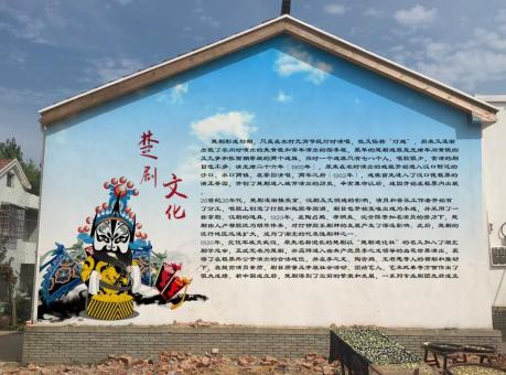清流如何进行墙体彩绘制作