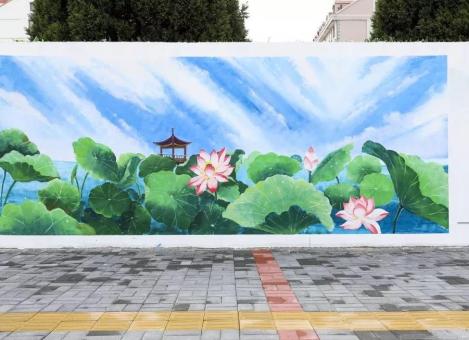 清流墙绘施工材料制作工艺说明