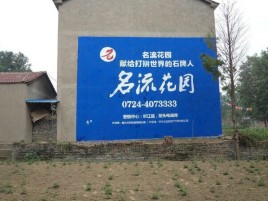 清流农村墙体广告的长尾效应