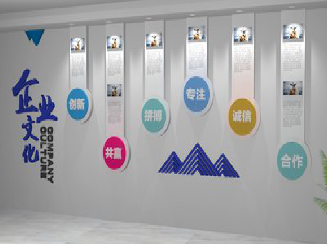 清流企业文化墙需要传递什么办公文化？